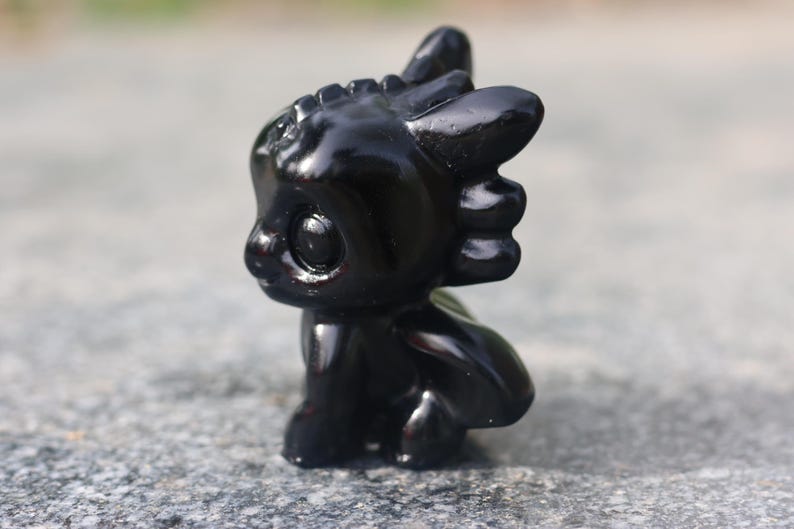 2" Natural obsidian deer,Quartz Crystal Carved ,Crystal Heal Reiki,Home decoration,Crystal Sculpture,Mineral,Crystal Gifts