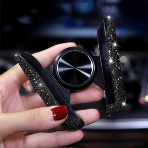 Bling Car Phone Holder Car Dash Air Vent Automatic Phone Mount 360°Adjustable