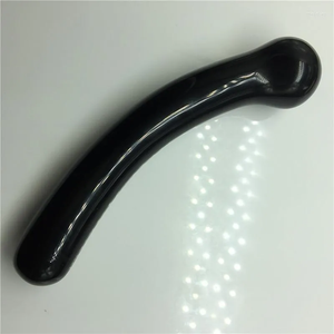 Decorative Figurines Black Obsidian Yoni Massage Wand Magic Crystal