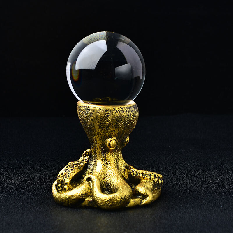 Octopus Design Sphere Holder Stand Base Sphere Display Home Decor Pedestal