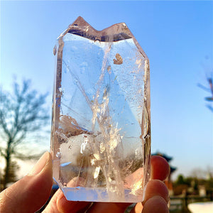 248g High Vibration Ultra Clear Natural Crystal Quartz Soulmate Healing Points