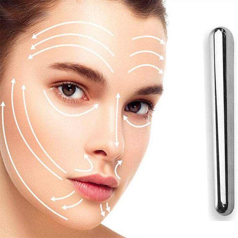 Stainless Steel Face Massage Therapy Stick-Guasha Massage Wand-Acupressure Tools