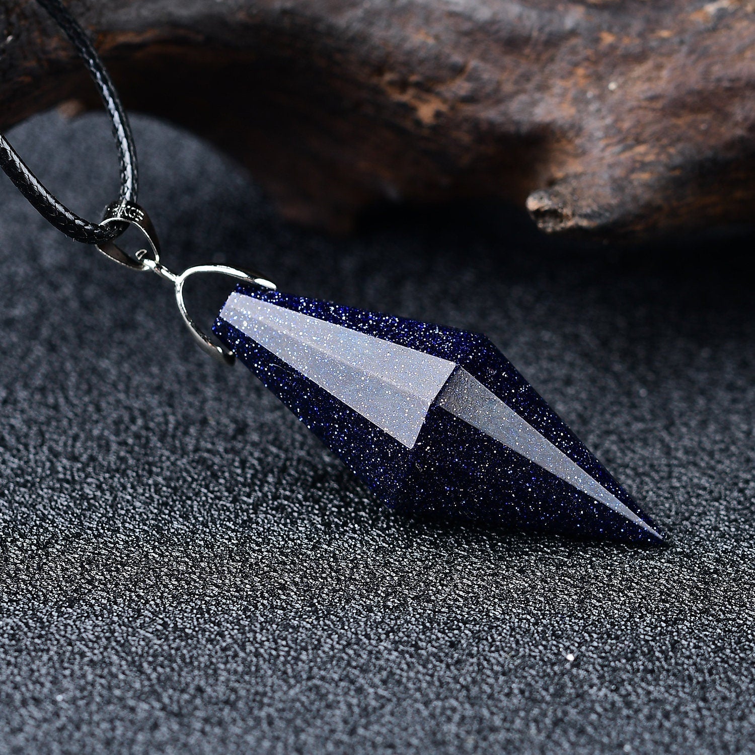 Spirit Pendulum Precious Pendant Double Terminated Point Reiki Quartz Charm Gemstone Fashion Crystal Pendant Man Women Trending Present