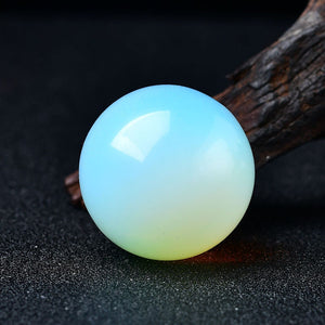 Beautiful Opalite Sephere Natural Crystal Healing Ball Meditation Decor Hand Made Massage Home Decoration Collection Gift US Stock