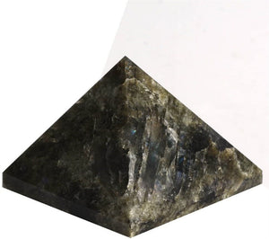 Natural Crystals&Gmestone Labradorite Pyramid Healing Quartz Stone Hand Polished Hand Made Room Decor