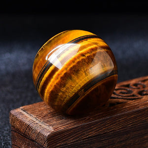 Natural Tiger Eye Crystal Ball With Awesome Flash Hand Polished Sphere Reiki Healing Meditation Chakra Massage Home Decoration Collection